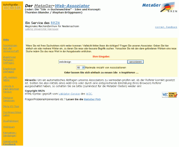 MetaGer-Web-Assoziator